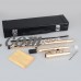 Zimtown 17 Hole C Flute for Student Beginner School Band with Case 6 Colors   